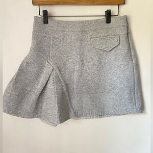 Derek Lam 10 Crosby Skirt Women’s 4 Jersey Gray Pocket Detail Asymmetrical Skirt